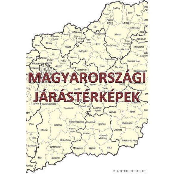 Járás falitérkép