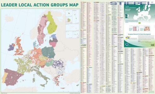 Európai Unió vidékfejlesztési falitérkép 