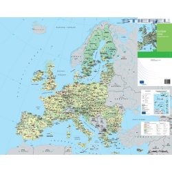 Európai Unió mezőgazdasági térképe, falitérkép