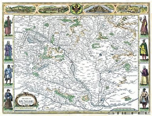 The Mape of Hungari (1626)